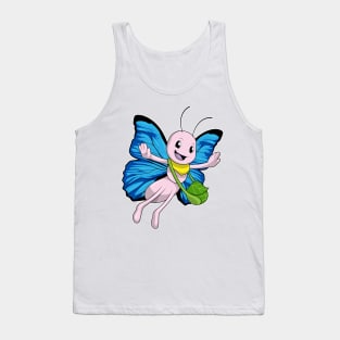 Butterfly with Handbag Tank Top